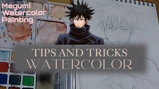 Tips & Tricks Watercolor | Megumi Watercolor Painting