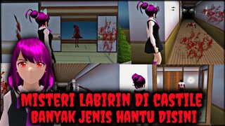 Misteri Labirin Di Castile || Banyak Hantunya - Sakura School Simulator