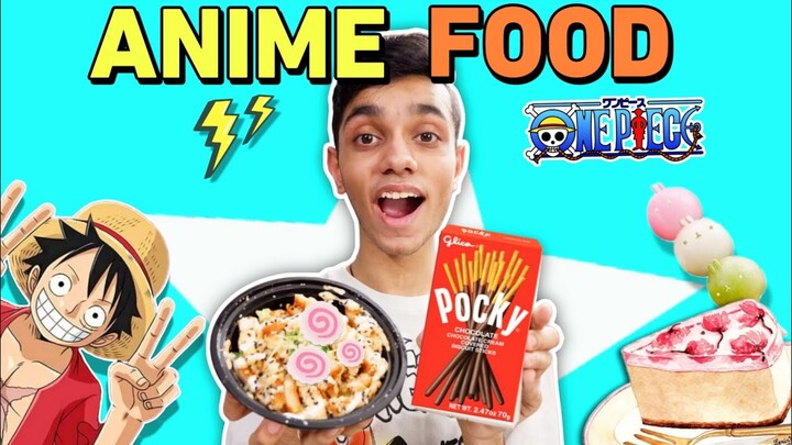 Eating Anime Food Taste Test | Tasting Dishes From Iconic Anime series | NomBom