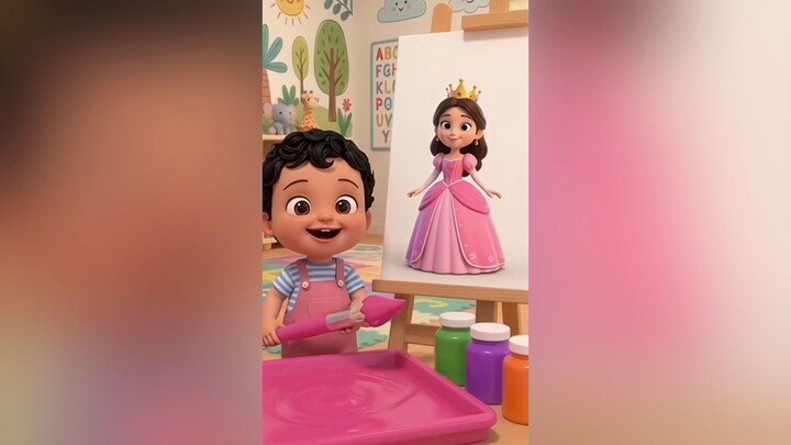 ABCs ( Q to U ) 👰🏻🐰🌞🚂☔ Learning Video for Kids | Kids animation | Alphabets Learning .