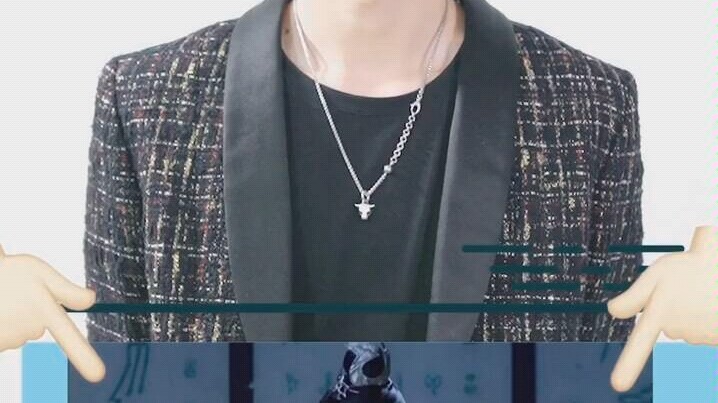 Wang Yibo seriously looks at his own memes