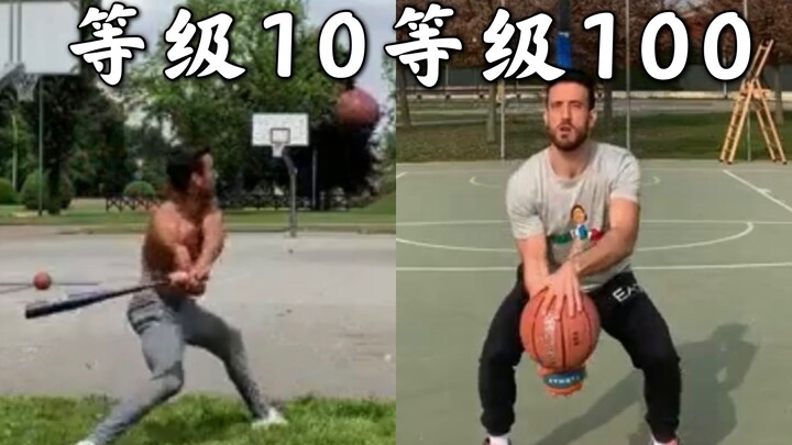 طاقة عالية طوال المقطع: أسطورة أجنبية يتحدى مهارات قذف بارابوليك بمستويات صعوبة من 10 إلى 100!