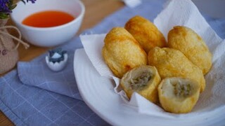 KROKET SINGKONG | IDE JUALAN TAKJIL | CARA MEMBUAT KROKET SINGKONG ISI SAYUR