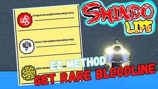 How To Get *RARE BLOODLINES* By Using These TRICKS In Shindo Life Roblox