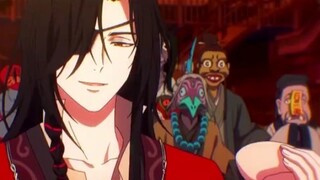 "Hua Cheng is so good at flirting, he made Xie Lian run away!" #AnimeRecommendation # Heaven Officia