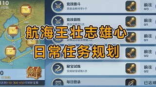 日常怎么花金币，怎么省金币，怎么快速做日常，日常规划来了【航海王壮志雄心】