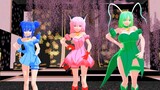 【mmd東京ミュウミュウ】ミュウイチゴ＆ミュウミント＆ミュウレタスで年下の男の子