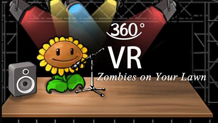 [MAD]A Sunflower's concert: <zombies on your lawn>|Plants vs. Zombies