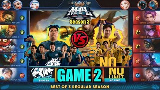 Game2 No Limit VS Evos PH | MPL PH S3 Regular Season