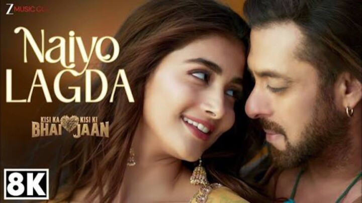 Naiyo Lagda 8K Video Kisi Ka Bhai Kisi Ki Jaan Salman Khan, Pooja Hegde Himesh R, Kamaal, Palak