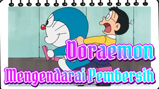 Doraemon | Sungguh Pengalaman Yang Luar Biasa Bisa Mengendarai Mesin Penyedot Debu!!!