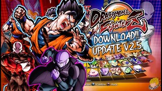 UPDATE!! Dragon Ball FighterZ V2.5 - New Chars (DOWNLOAD)-2022