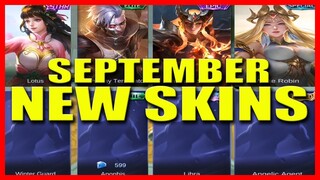 8 NEW SKINS SEPTEMBER 2019 RELEASE DATES 🟢 MLBB