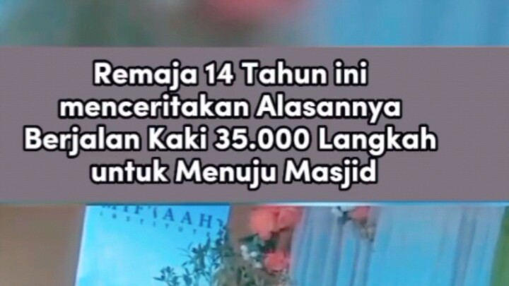 sungguh mulia pemuda ini