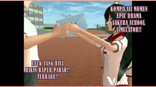 KOMPILASI MOMEN EPIC MIX SAKURA SCHOOL SIMULATOR!! EFEK YANG SANGAT BERDAMAGE!!