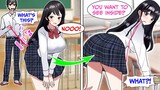I Pulled A Red String, It Led Me To The Inside Of Hottest Girl's Skirt (RomCom Manga Dub)