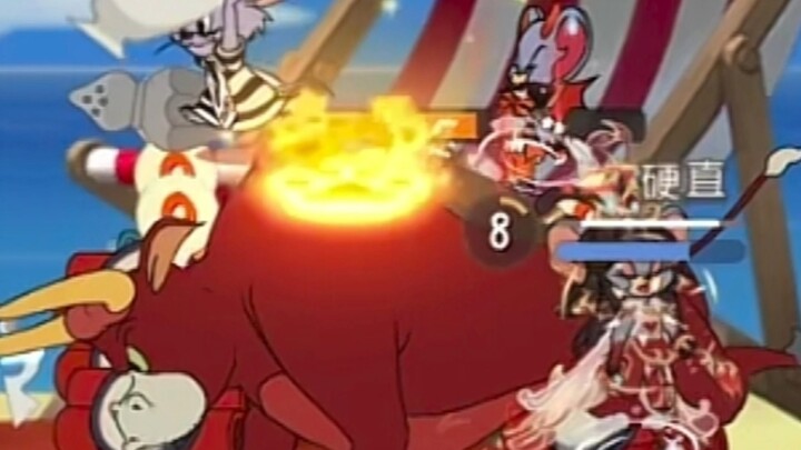 “The Friendship Between Cat and Mouse (A Bull Charges into the Inferno)” (17.0)