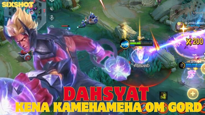 KAMEHAMEHA OM GORD BIKIN LAWAN KOCAR-KACIR !! - MLBB