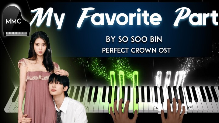 Perfect Crown OST - My Favorite Part by So Soo Bin piano cover/tutorial + sheet music & lyrics