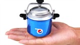 【Handmade】Teach you to make a super cute mini pressure cooker with a Coke can