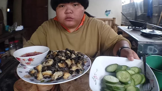 ลวกจิ้ม หอยเชอรี่ น้ำจิ้มแซ่บคัก เผ็ดหูหลูบ