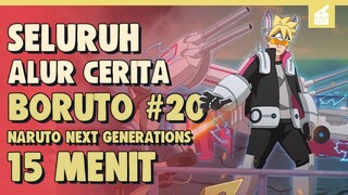 Boruto vs Bajak Laut!! SELURUH ALUR CERITA BORUTO PART 20 DALAM 15 MENIT