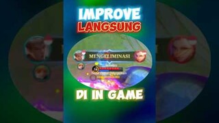 Improve langsung di in game✍️🥶 top up & joki di wiamungstore.com ygy🔥🙌 #wiamungtzy #chou #improve