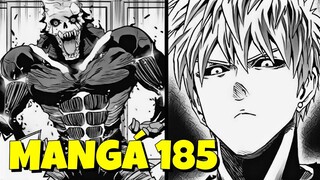 One Punch Man 185, 186 - GENOS x SAITAMA! CIBORGUE DEMONÍACO detona exercito de MONSTROS!