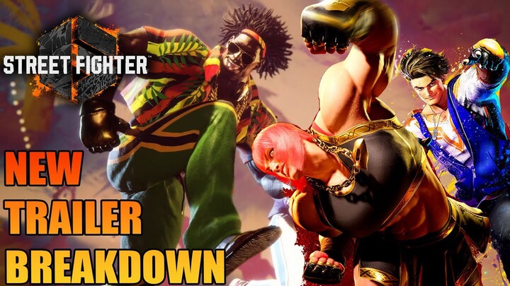 Street Fighter 6 Games Awards Trailer Analysis