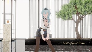 【MMD Genshin Impact】Eula Dance "Short Hair" (단발머리) _AOA_#genshinimpact #eula