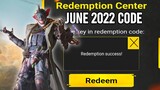 NEW REDEMPTION CODE FOR JUNE 2022 in GARENA COD MOBILE