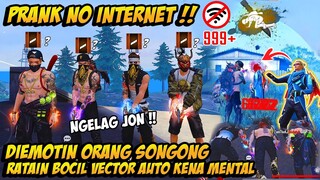 PRANK GLOBAL NGELAG DI RANK MASTER DIEMOTIN ORANG SONGONG KASIH PAHAM BOCIL VECTOR AUTO KENA MENTAL