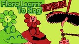 Flora Learns To Sing to run In A Gameboy Style Horror Game & We Go To Space