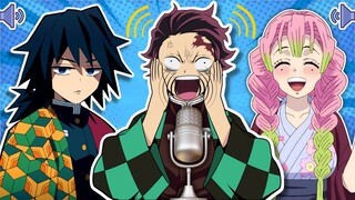 🔊 DEMON SLAYER VOICE QUIZ:  Identify Character by Voice ( kimetsu no yaiba ) 👺⚔️