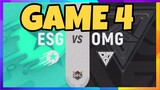 OPL 2020 | GAME 4: ESG vs OMG - Tướng mới quá bá đạo @@! Onmyoji Arena