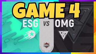 OPL 2020 | GAME 4: ESG vs OMG - Tướng mới quá bá đạo @@! Onmyoji Arena