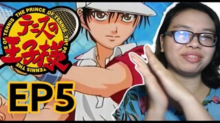 PRINCE OF TENNIS EPISODE 5 REACTION VIDEO | SNAKE SHOT