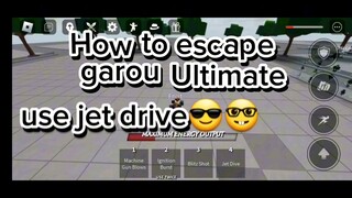 How to Escape Garou Ultimate😎🤓 Strongestbattlegrounds