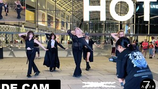 [Z-Axis Dance Company] وجهة نظر أحد المارة حول أحدث أغنية عودة لفرقة Lesserafim، "hot"، مع غلاف عرض 