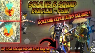 SOLO VS SQUAD BARBAR DI BRASILIA DAN PEAK|| MONTAGE KILL