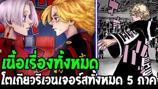 โตเกียว รีเวนเจอร์ส - เนื้อเรื่องทั้งหมด 5 ภาคสุดท้าย โตเกียวรีเวนเจอร์ส - Tokyo Revengers