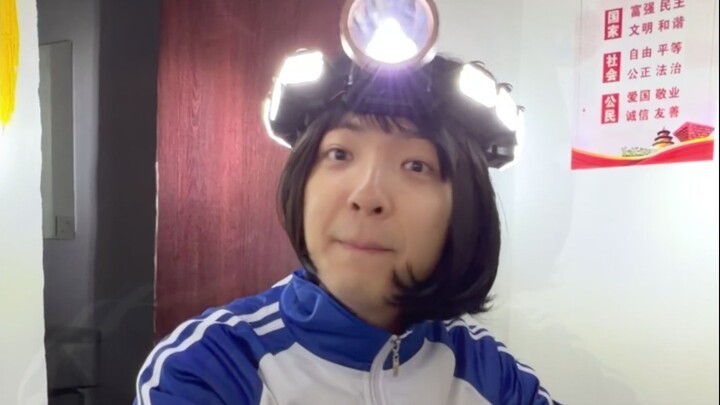 The teacher is living the dream, with a million-dollar lighting crew!