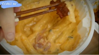 Cơm trộn, mì sợ to sốt kem phần 1 #mukbang