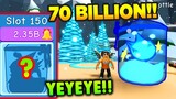 🤩Claiming The 80 Billion Reward Pet in Christmas Event Roblox Bubblegum Simulator