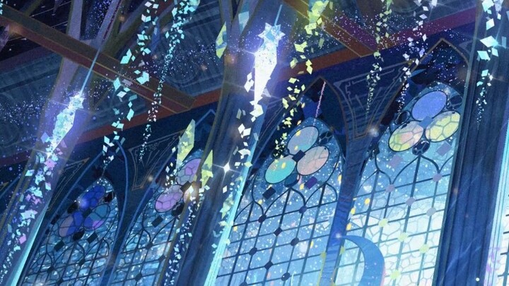 A true painting artisan meticulously draws even the fragments of the ceiling chandelier, stroke by s