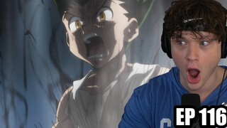 GON RAGES AT PITOU! || Hunter x Hunter REACTION: Episode 116