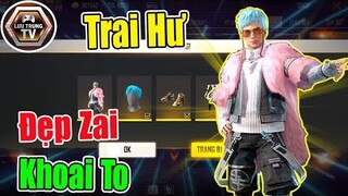 [Garena Free Fire] Nhìn Là Mê Với Bộ Trang Phục Trai Hư Cực Đẹp Zai Khoai... | Lưu Trung TV