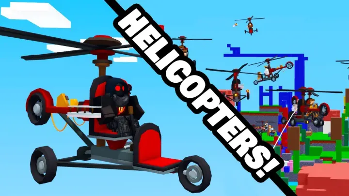 Helicopters Update in Roblox BedWars! + New Kit Teaser