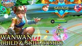 Wanwan Build & Skill Combo - Mobile Legends Bang Bang