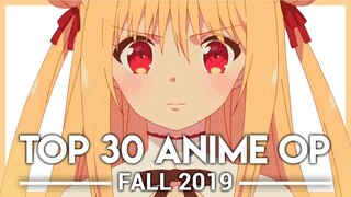 My Top 30 Anime Openings - Fall 2019